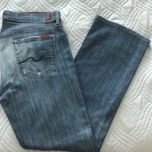 7 for all Minkind blue jeans size 34